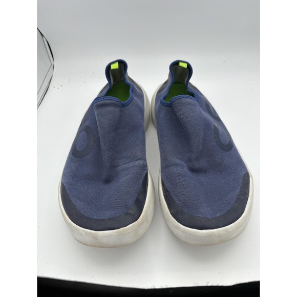 OOFOS Shoes Mens Size 11 Blue Knit Slip On Recovery Casual Comfort Walking main image 5